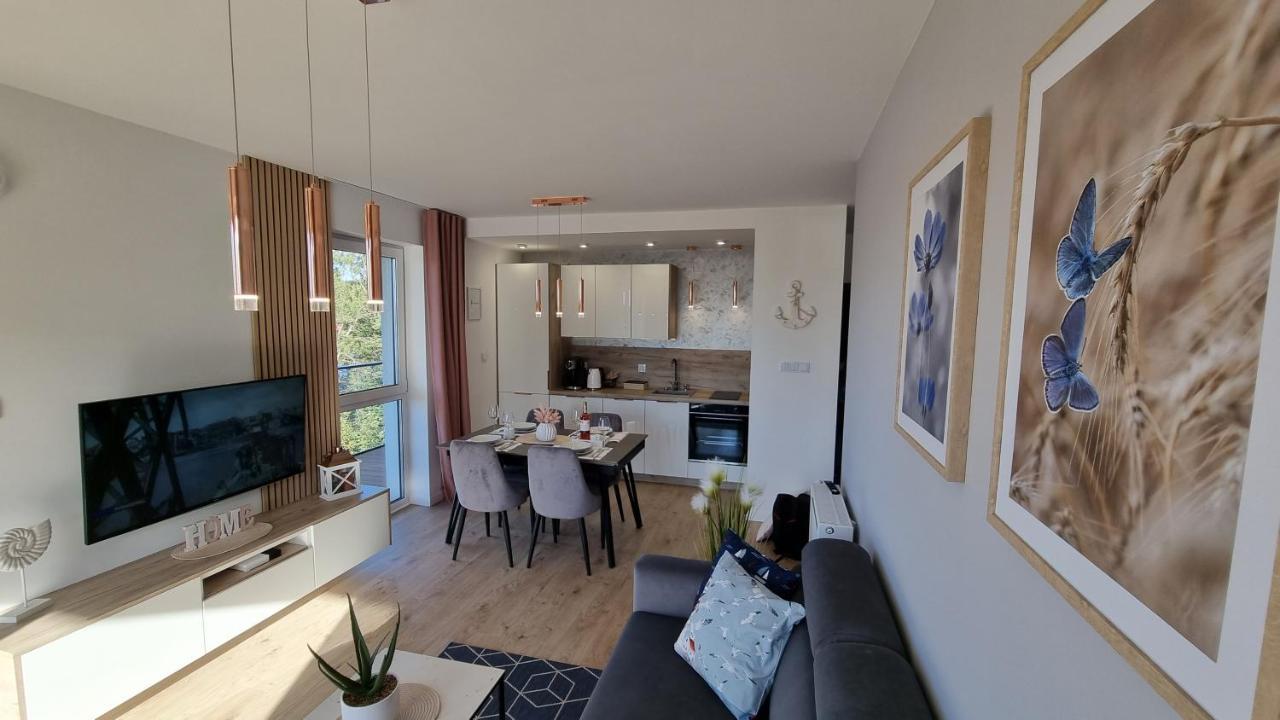 Апартаменты Apartament Perla Zachodu View & Spa Sagaris Дзивнув Экстерьер фото