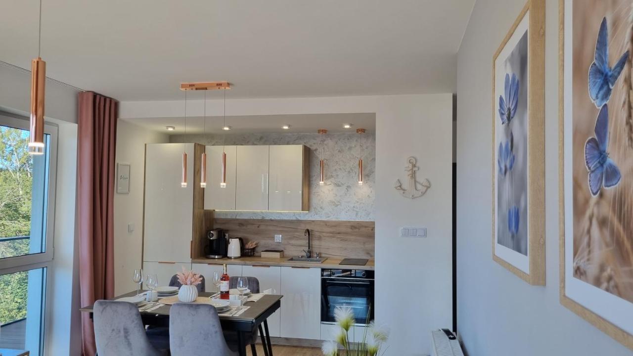Апартаменты Apartament Perla Zachodu View & Spa Sagaris Дзивнув Экстерьер фото