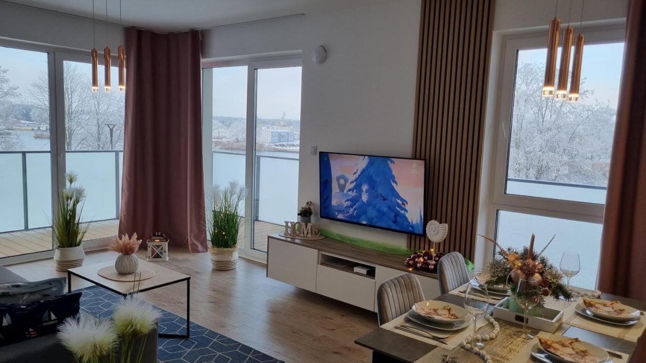 Апартаменты Apartament Perla Zachodu View & Spa Sagaris Дзивнув Экстерьер фото
