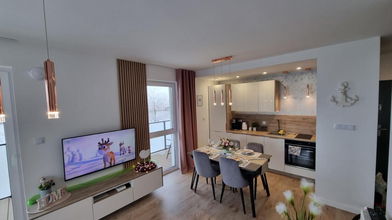 Апартаменты Apartament Perla Zachodu View & Spa Sagaris Дзивнув Экстерьер фото