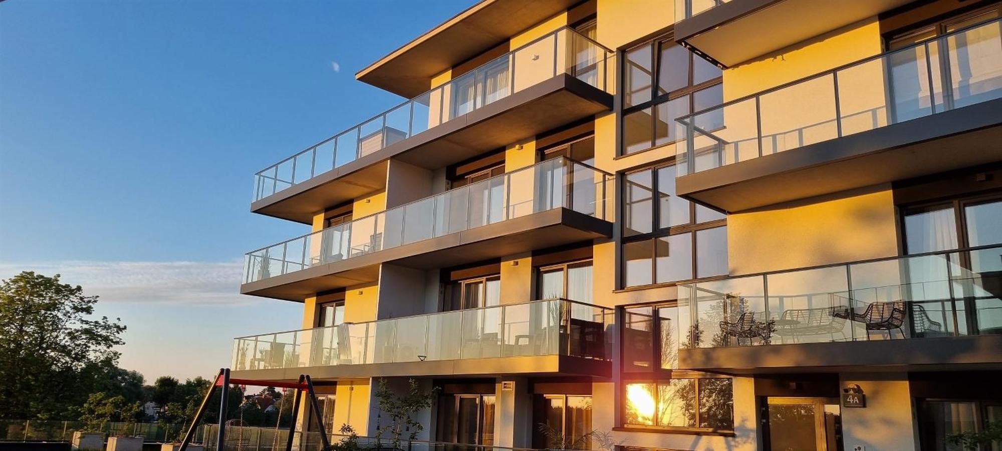 Апартаменты Apartament Perla Zachodu View & Spa Sagaris Дзивнув Экстерьер фото